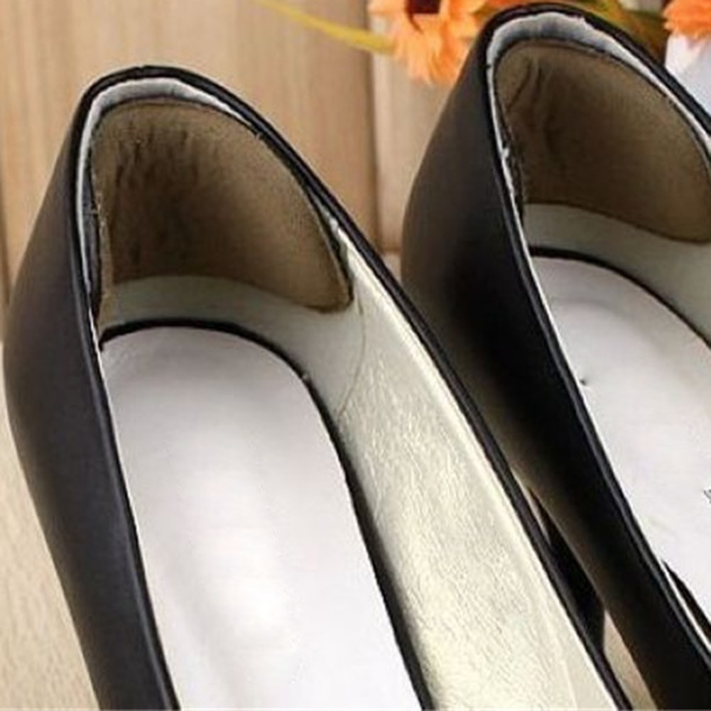 Udsalg 1 par klæbrig stof sko tilbage hæl indsatser indlægssåler puder pude liner greb sko puder anti-slip indlæg hæl sticker