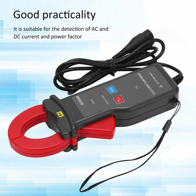 ETCR035AD AC/DC Clamp Current Sensor BNC Connector Multifunctional Anti Interference Current Sensor Digital Current Meter