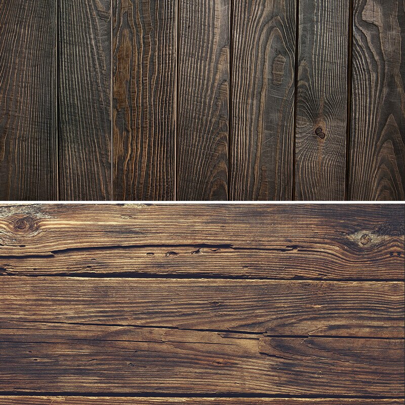 Leven Fotostudio Fotografie Achtergrond Papier Board Textuur Houtnerf Stijl Props Fotografia Foto Schieten Voor Voedsel, Dranken: JJ-No.06