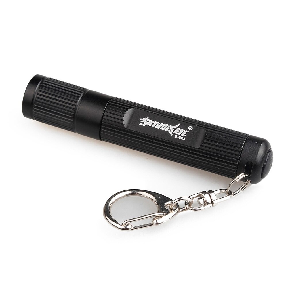 2000LM LED Pocket Flashlight 3 Modes Keychain Keyring Torch Penlight Portable