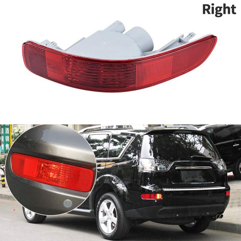 Rear Right Bumper Tail Fog Light Lamp Cover Deflector for Mitsubishi Outlander 2007 8355A004