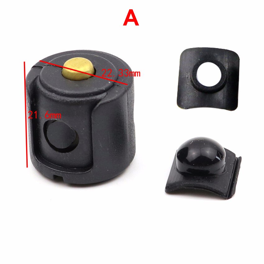 Interruptor de linterna de cola múltiple, clic lateral medio, conjunto de módulo de interruptor de botón, piezas de mejora de reparación DIY para lámpara de antorcha LED: Gris claro