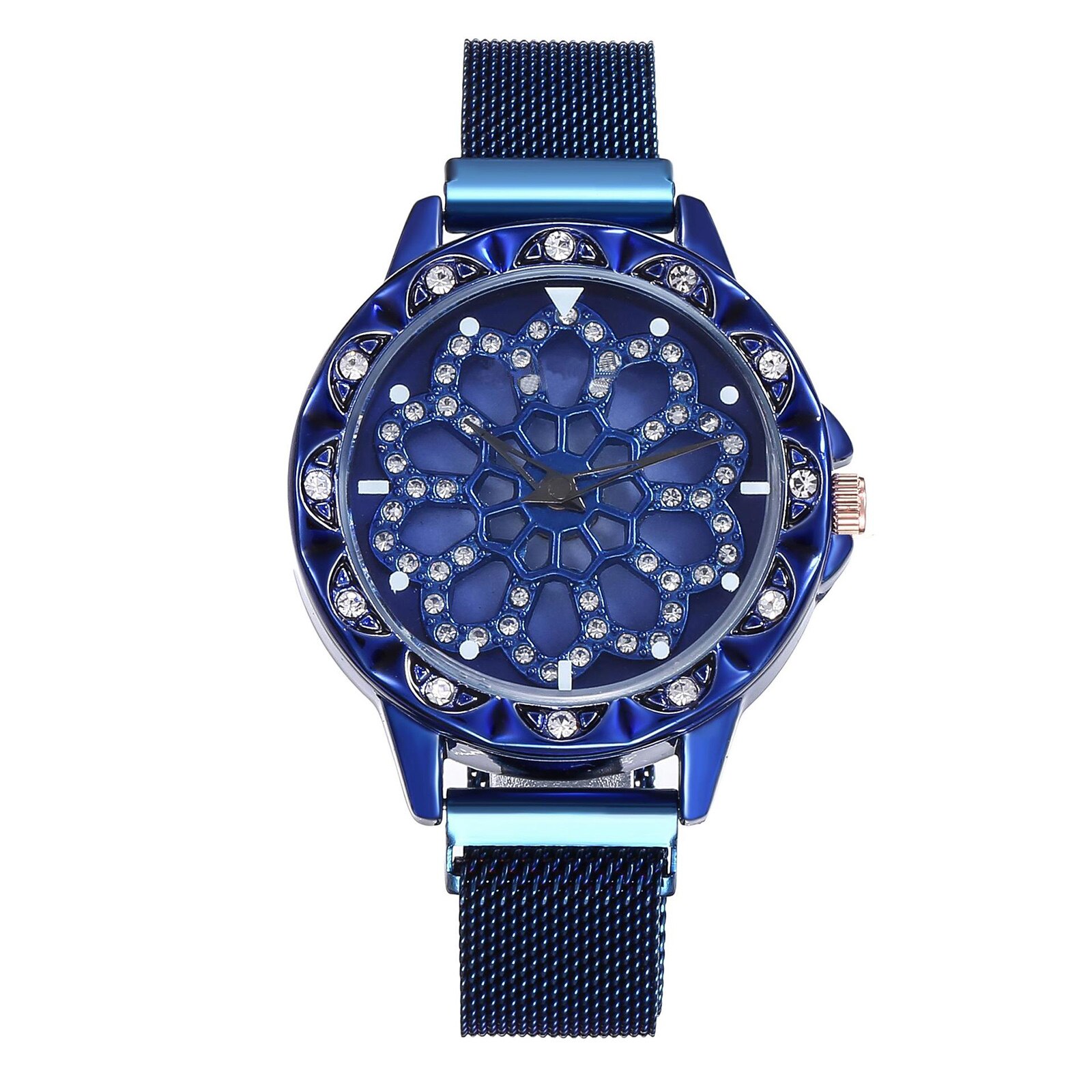 Luxe Horloge Vrouwen Speciale Horloges Voor Vrouwen Meisje Modieuze Duurzaam FEA889: Blue