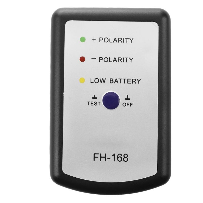 Testeur de polarité de haut-parleur noir ph-mètre/phasemètre pour voiture automatique