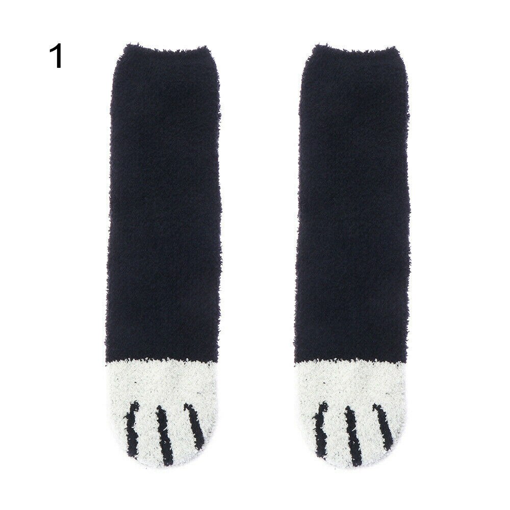 Socks Ladies Socks~ Cat Paw Soft Warm Bed Women 1 Thickening: 1