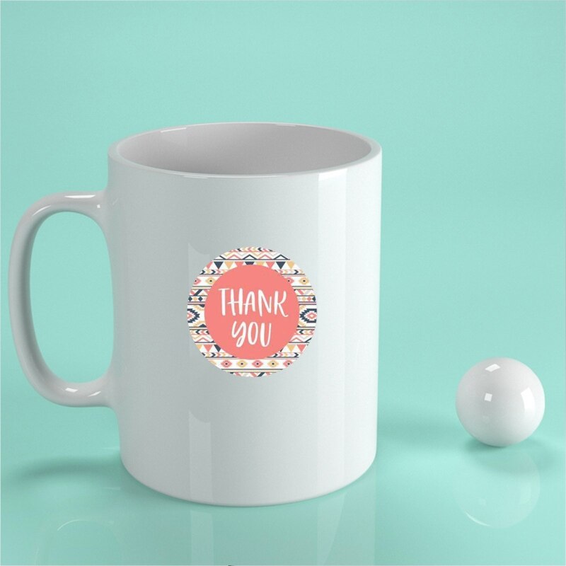 500pcs Thank You for Supporting My Small Business Stickers Seal Label for Wedding Baking Stationery Sticke