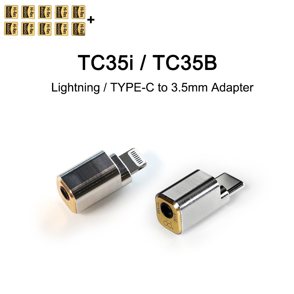 Dd Ddhifi TC35i / TC35B Lightning/Type C Naar 3.5Mm Kabel Adapter Voor Iphone 11 Ipad Ios, mobiele Telefoon Huawei Xiaomi