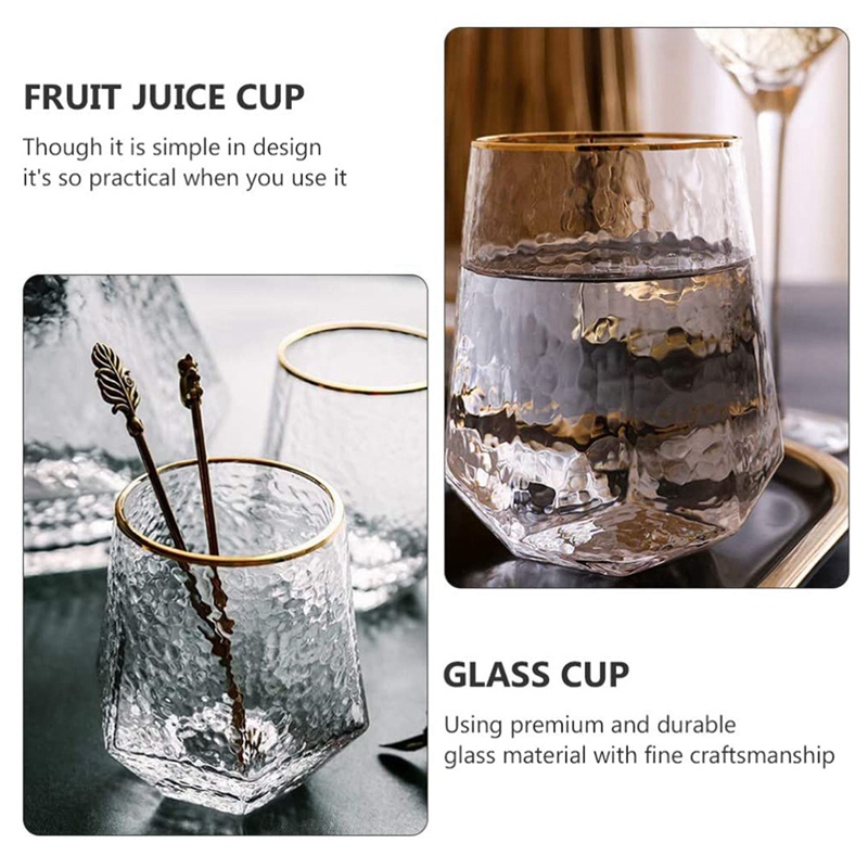 Becher Glas Tasse Wasser Becher Glas Kaffee Becher Isoliert Milch Tasse Für Heimat Sekretariat Phnom Penh Champagner Gläser