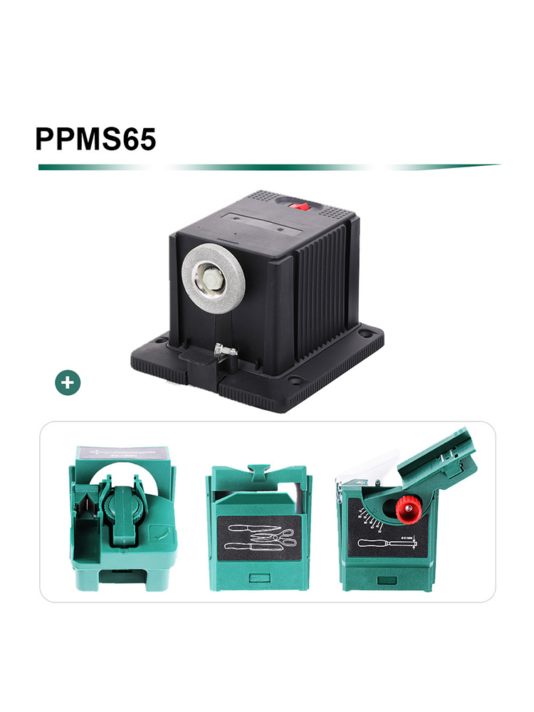65W Multifunction Electric Sharpener Household Grinding Tool Knife Twist HSS Drill Scissor Chisel Electric Grinder Machine