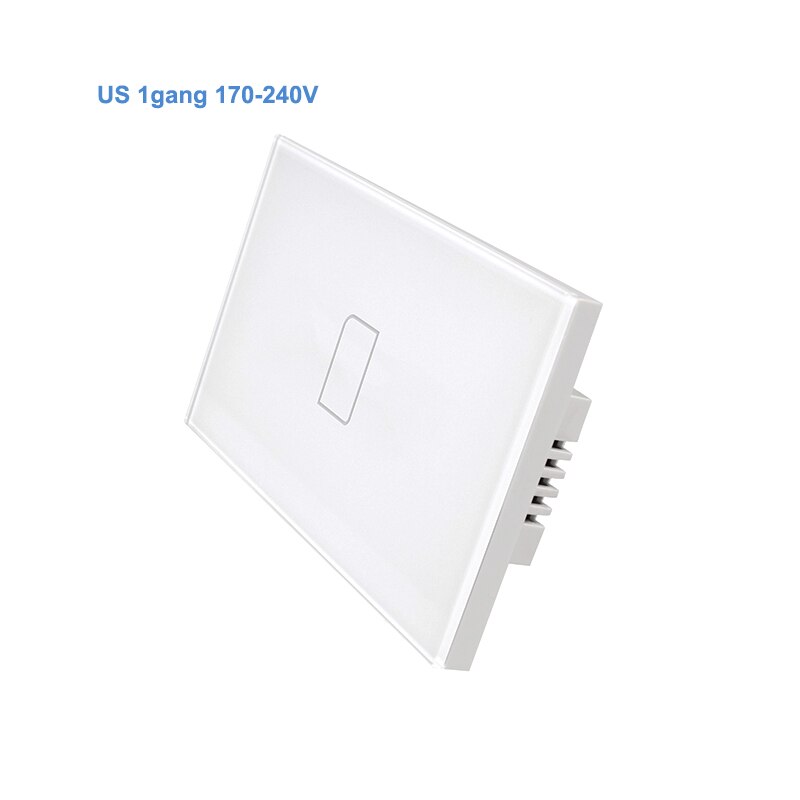 Broadlink TC2 US/AU version 1 2 3 Gang WiFi Home Automation Smart Fernbedienung Led Licht Switche Touch panel über RM Pro +: US 1gang 240V