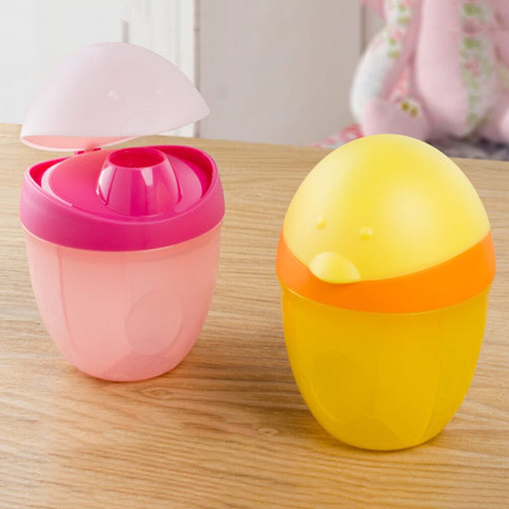 Cartoon Penguin Baby Milk Powder Box Portable Three-Layer Formula Dispenser Food Container Storage Feeding Box
