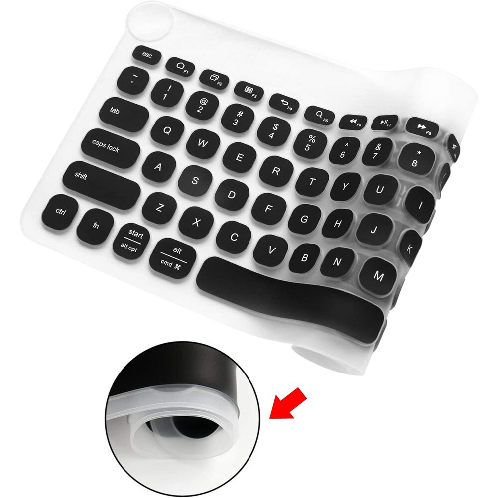 Keyboard Cover Voor Logitech K480 Toetsenbord Case Protector Laptop Tablet Beschermende Film Voor Logitech K480 Skin Soft Gel Tpu Cover