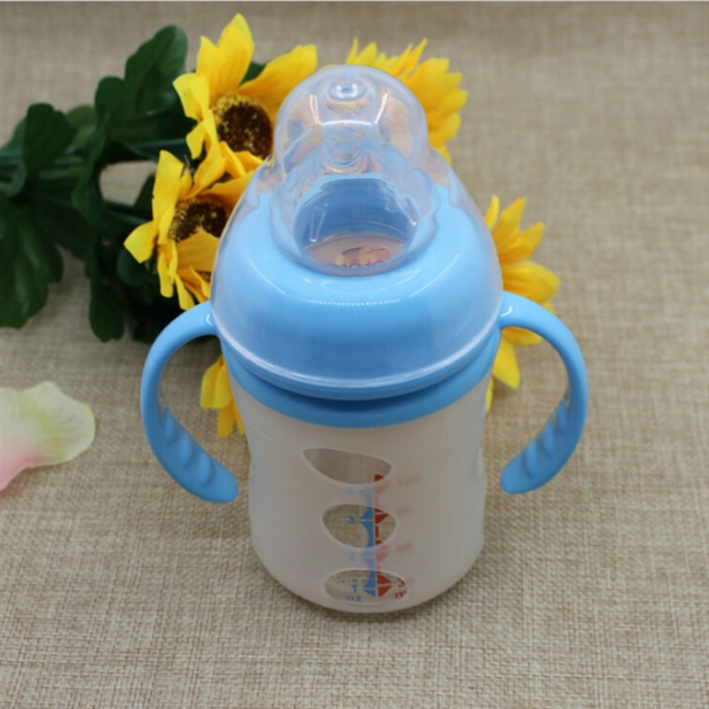 Babyflasker beskyttende dæksel ærmebetræk bærbar rejse flaske varmere varmelegeme mælk termisk isolering antiskald