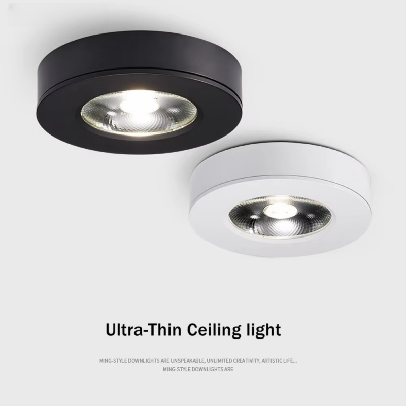 Spot LED Downlight Ultra Dunne Plafondlamp Led Spotlight 10W 7W 5W Opbouw Plafond Spots lamp Voor Thuis Keuken Armaturen