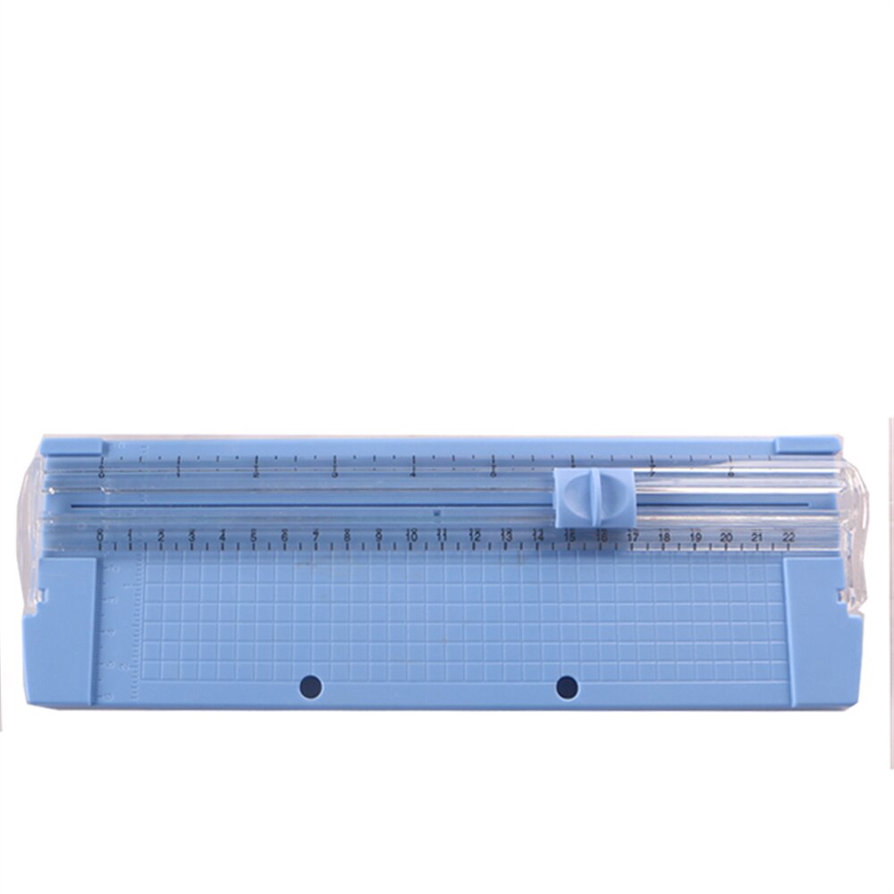 A5 lätta bärbara papperstrimmer precisionspapper fotoskärare scrapbook trimmer skärmatta maskin bra papperstrimmer verktyg