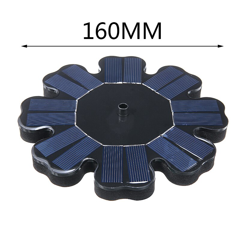 Solar Garden Fountains Mini Garden Fountain Pump Waterfalls Power Solar Bird Fountain Powered Water Pump Garden Decoration