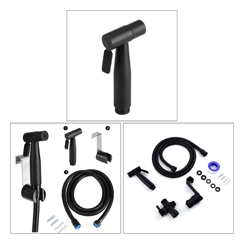 Rvs Wc Hand Held Bidet Kraan Spuit Bidet Set Voor Badkamer L9CC