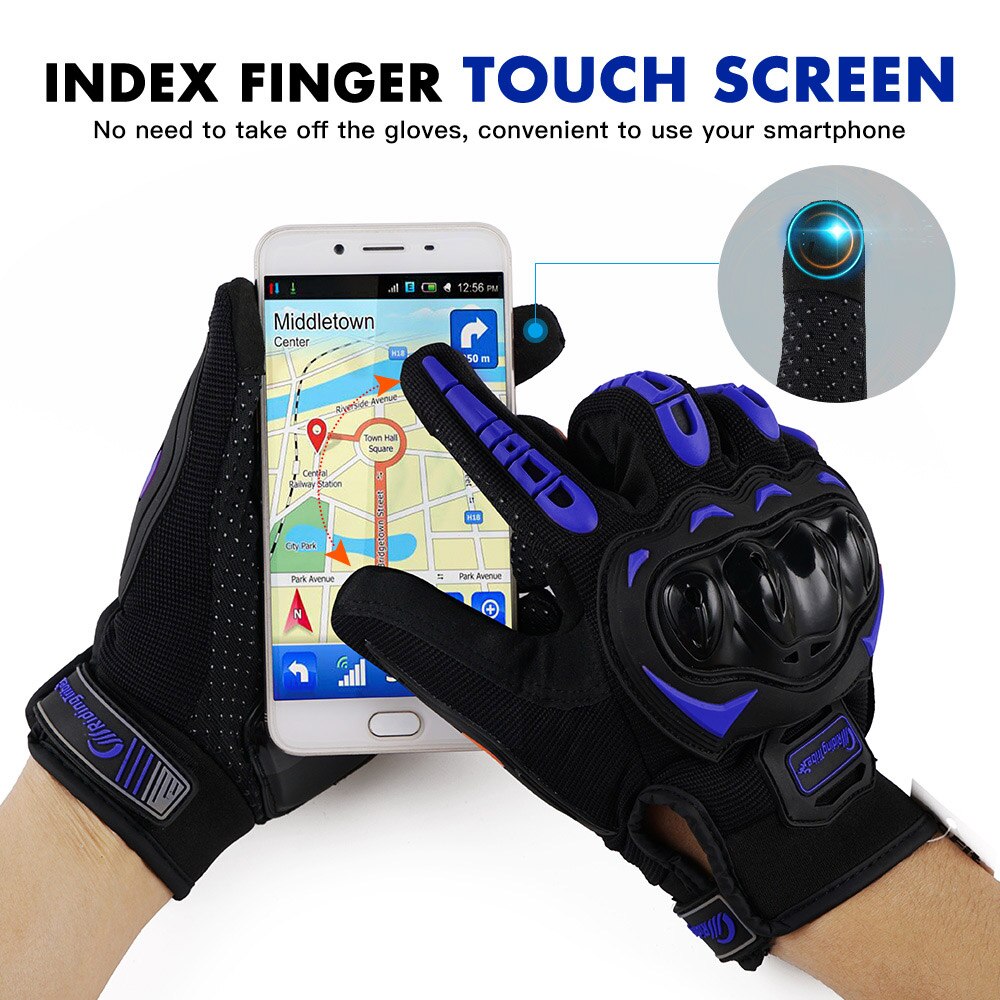 Touchscreen Motorcycle Gloves Breathable Waterproof Luva Motoqueiro Guantes Moto Protective Gears Motocross Riding Glove Gants