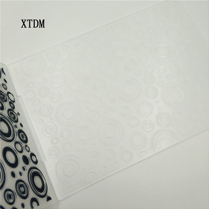 plastic bubble template craft card making paper card album wedding decoration scrapbooking Emobossing folder