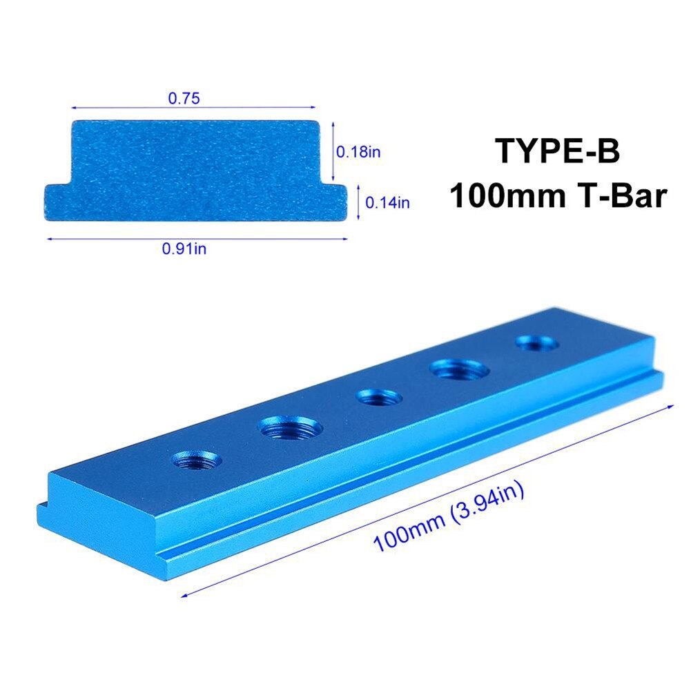 100-450Mm T-Bar Slider 100/200/300/450Mm 100Mm-450mm 100Mm/200Mm/300Mm/450Mm