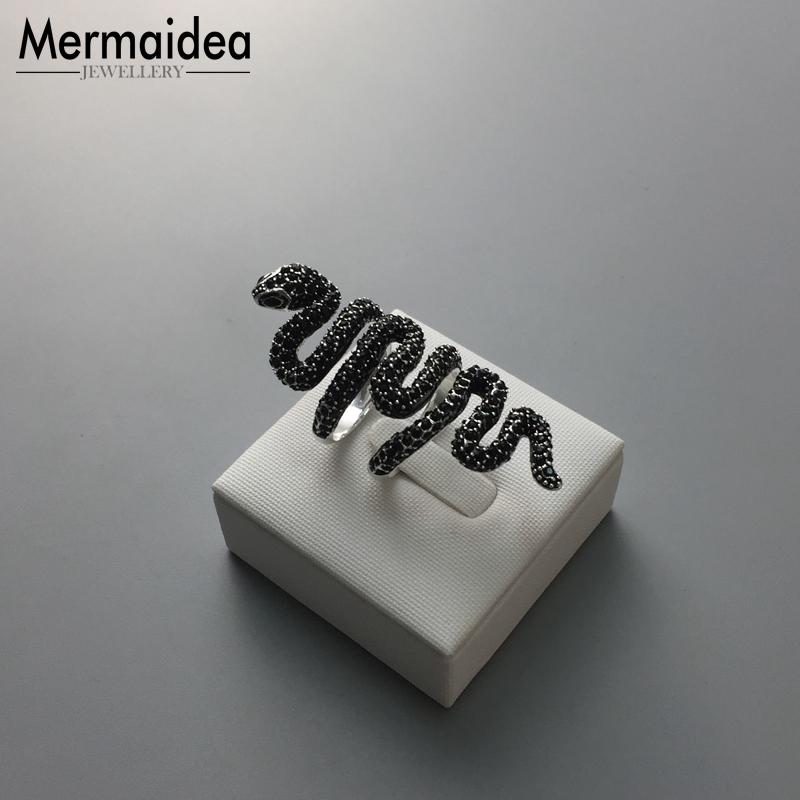 Ringen Snake 925 Sterling Silver Voor Vrouwen Sieraden Ring Mode-sieraden