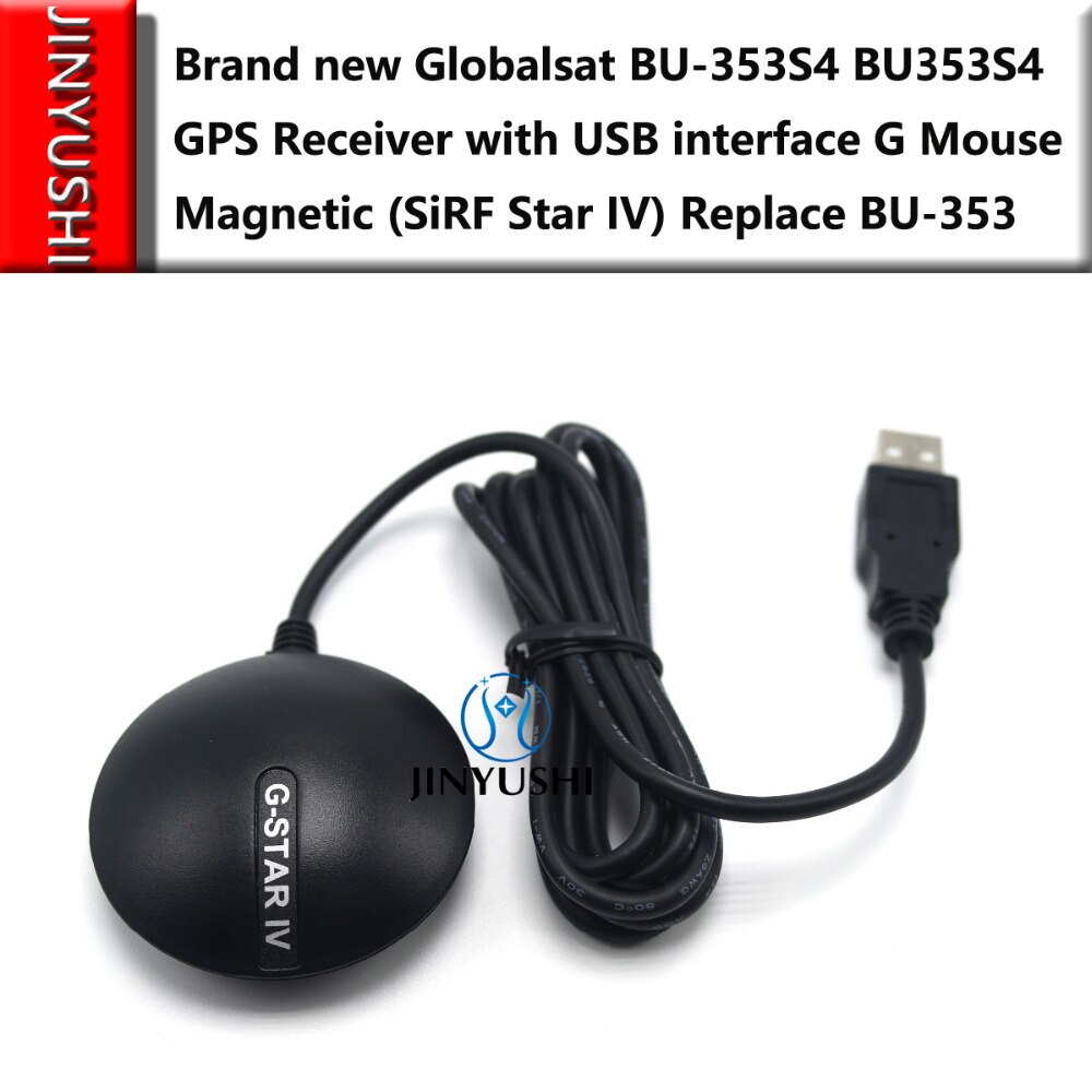 ! Globalsat BU-353S4 BU353S4 USB GPS Ontvanger G Muis Magnetische (SiRF Star IV) vervangen BU-353
