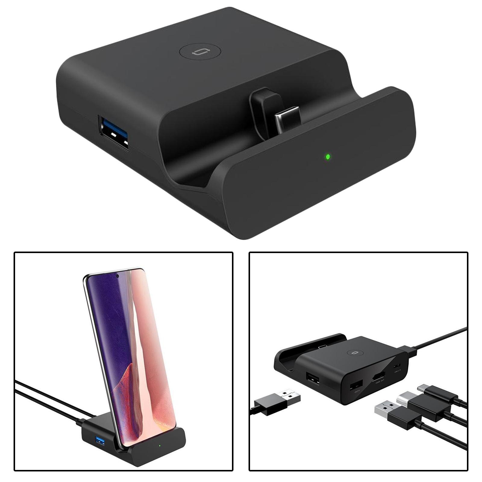 Portable TV Converter Dock For Nintendos Switch Console Video Converter USB Connect