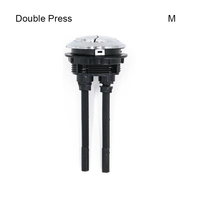Dual Flush Toilet Commode Water Tank Push Button Tool Durable GQ
