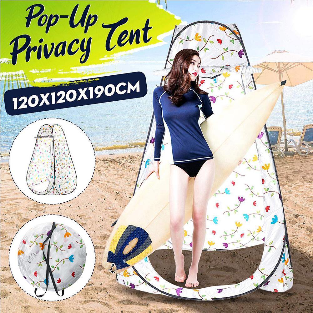 Portable Pop Up Privacy Tent Instant Waterproof Changing Room Camping Shower Tent For Outdoor Hiking Travel Baach