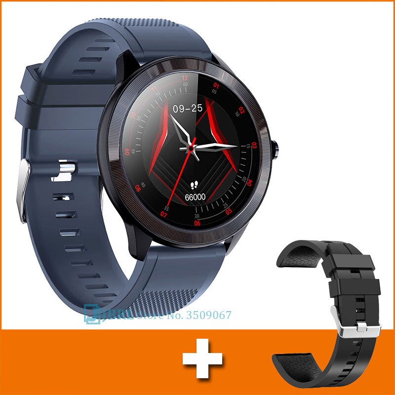 Reloj Digital deportivo para hombre, pulsera electrónica LED, resistente al agua, con Bluetooth táctil: add strap 2