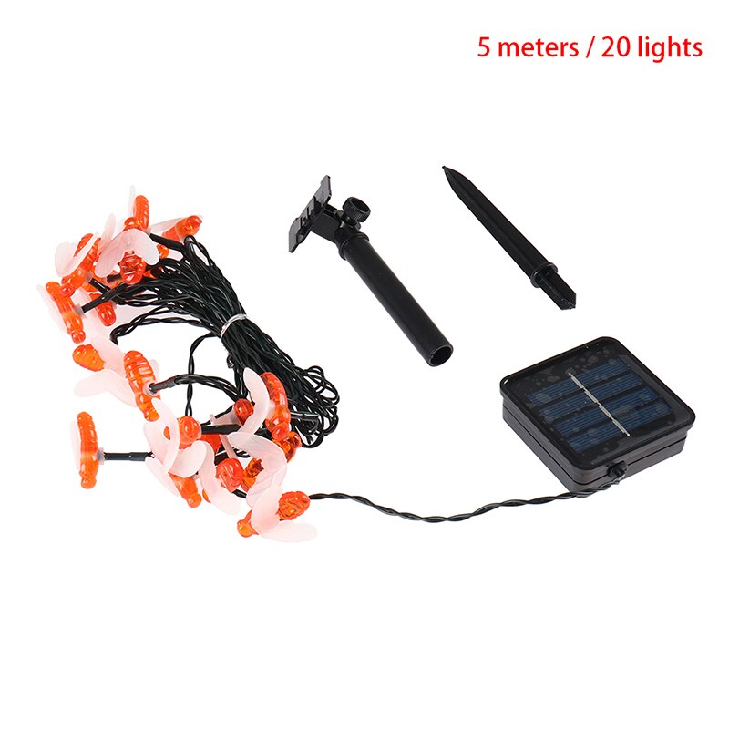 Leuke Honey Bee String Lights Bee Outdoor Tuin Patio Decoraties Fairy Lights: S