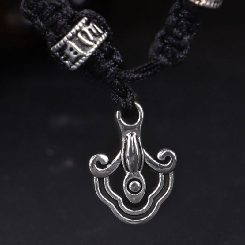 Tibetaans Boeddhisme Zes Woorden Mantra Armband Handgemaakte Touw Knoop Amulet Kralen Armband Voor Mannen Vrouwen Prachtige Sieraden