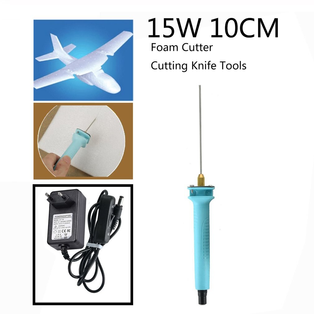 Foam Cutter Pen 15W 110V-240V EU Plug Electric Foam Polystyrene Cutting Machine Portable Styrofoam Cutter DIY Cutting Tools