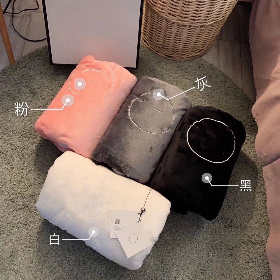 Luxe Adel Deken Noordelijke C Letters Deken Sjaal Hand Zachte, Warme Airconditioning Sofa Rode Deken