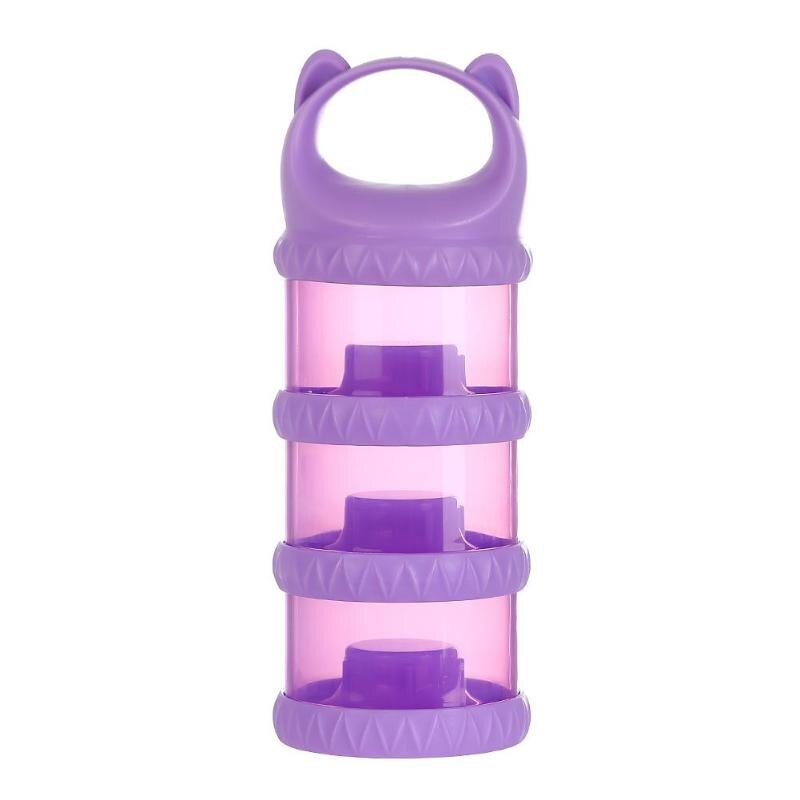 Grote capaciteit babymelkpoeder luchtdichte opslagdoos vat babyvoeding doos opslagtank container container: O