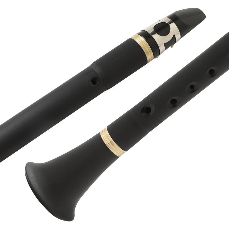 Batesmusic Zwart E Klarinet Klarinet Houtblazers Instrument Met Schoonmaakdoekje Vet Riet Hard Rubber Lichaam Zachte Tas