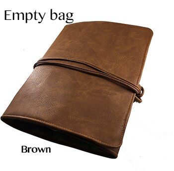 Freies Barkeeper rollen hoch Bausatz Tasche Barmann Tasche Mixology Tasche Barmann Dienstprogramm Tasche Barware rollen hoch: Bar Werkzeug Tasche Braun