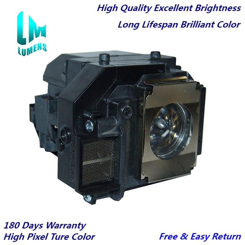 Para ELPLP54 lámpara de repuesto uhe-200e2-c UHE bombilla para Epson EB-X72 EB-W8 EB-S8 EH-TW450 EB-W7 H325C de alta luminosidad