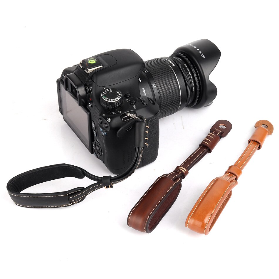 Camera Strap PU Lederen Camera Wrist Hand Strap Grip Voor Panasonic DC-TZ90 TZ100 TZ90 TZ80 TZ70 TZ60 TZ57 TZ50 TZ40 DSLR Strap