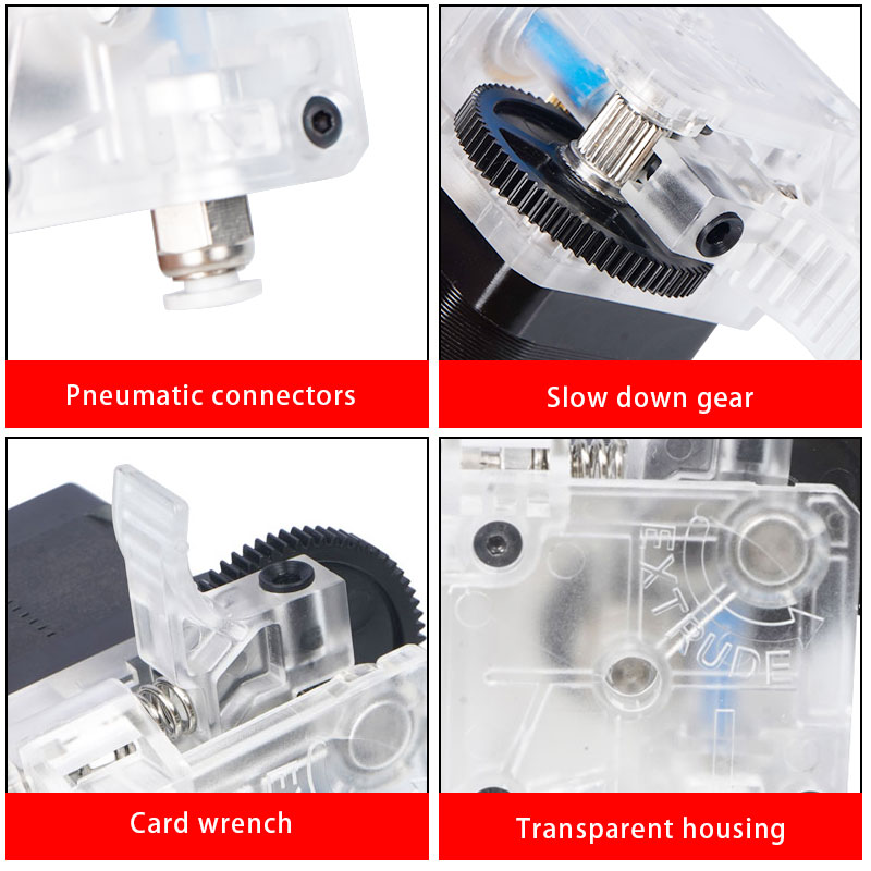 MEGA Titan Extruder Kit Remote Direct Extrusion DIY J-head bowden Mounting Filament FDM 3D Printer Parts For Reprap Ender3 CR10
