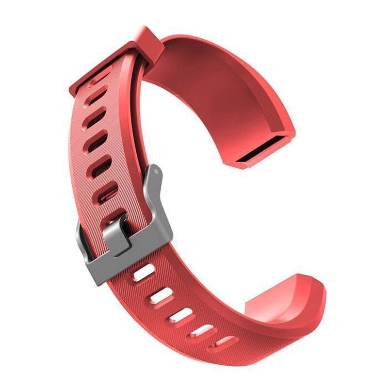 Smart Bracelet ID115 Plus Sports Pedometer Watch OLED Screen Fitness Running Walking Tracker Heart Rate Pedometer Smart Band: Light Grey