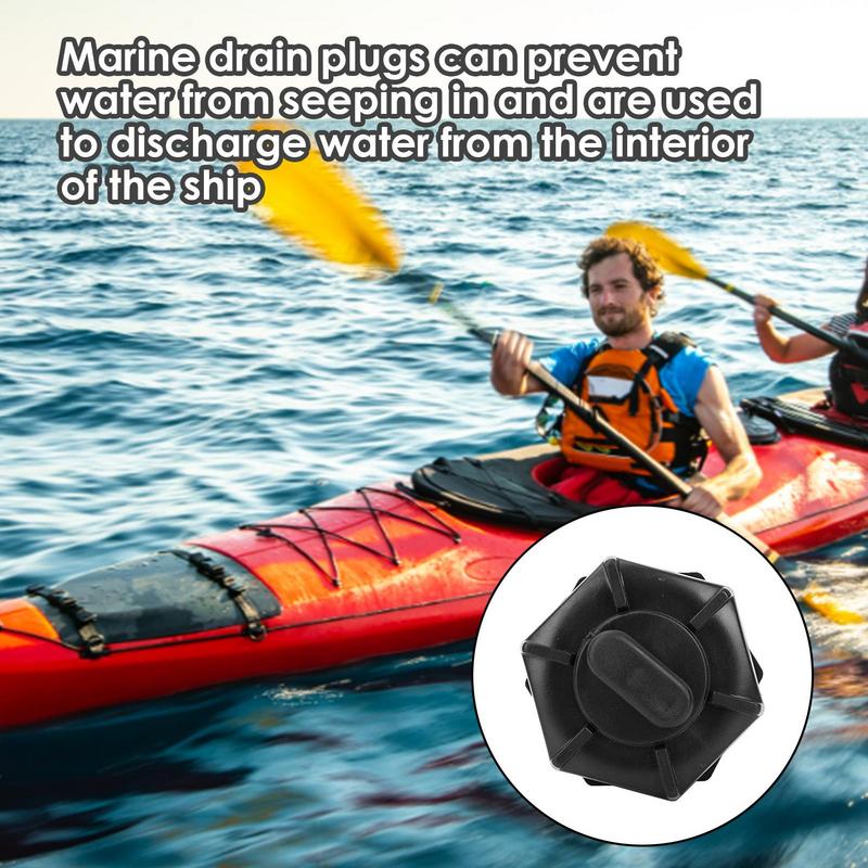 Marine Ablass ventile Sechseck Universal Schlauchboot Ablass schraube Universal Schlauchboot Ablass schraube Kajak Zubehör