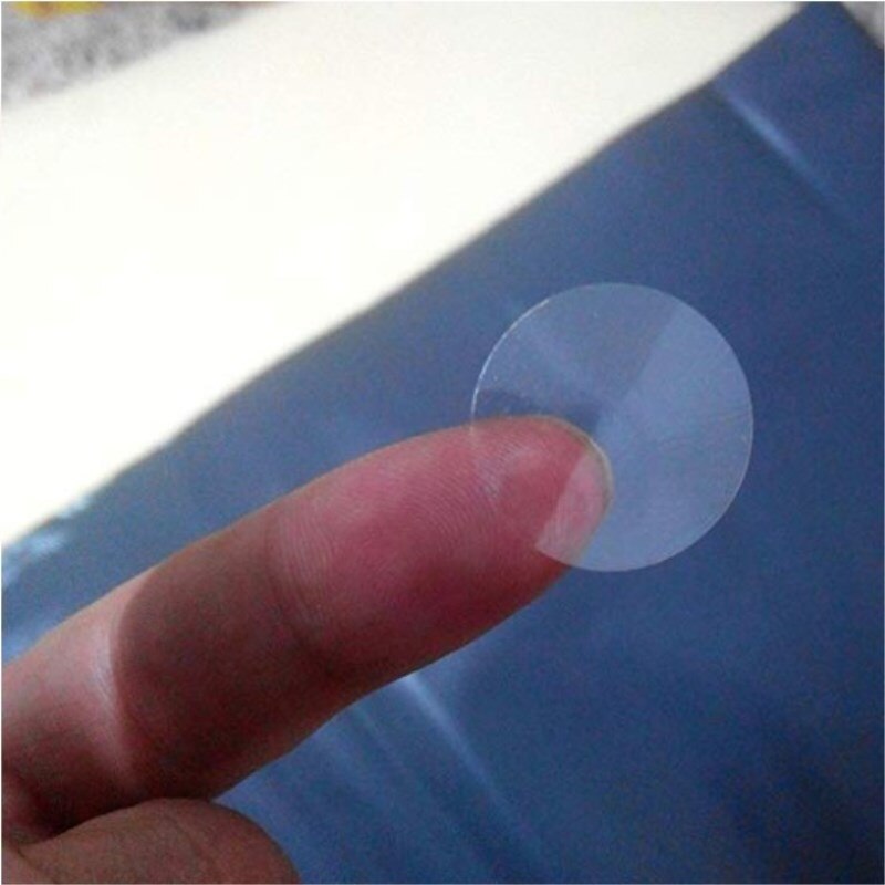 216Pcs Round Clear PVC Sticker Scrapbooking Labels Seal Sticker for Package and Evenlope DIY Self-Adhesive Sticker 3cm