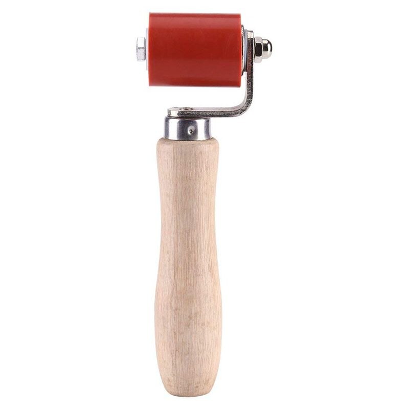 40Mm Silicone Pressure Roller Hand Pressure Roller High Temperature Resistant Seam Roller Roofing PVC Welding Installation Tool: Default Title