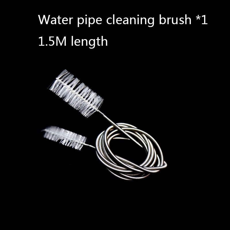 Aquarium glass water inlet and outlet oil removal film water inlet set filter barrel water inlet and outlet pipe holder: Cleaning brush