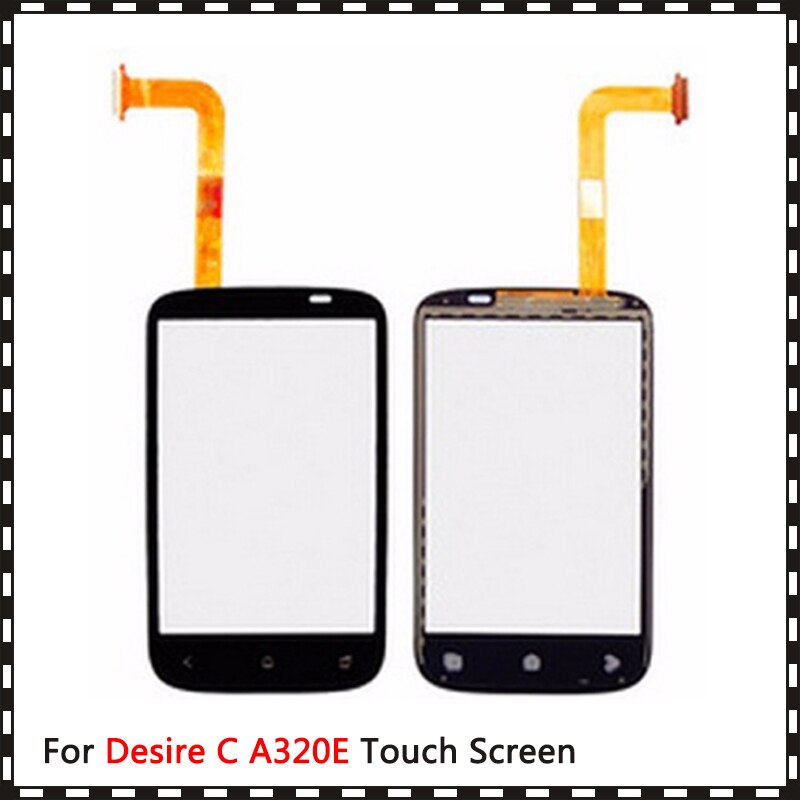 Replacement 3.5" For HTC Desire C A320E Touch Screen Digitizer Sensor Outer Glass Lens Panel
