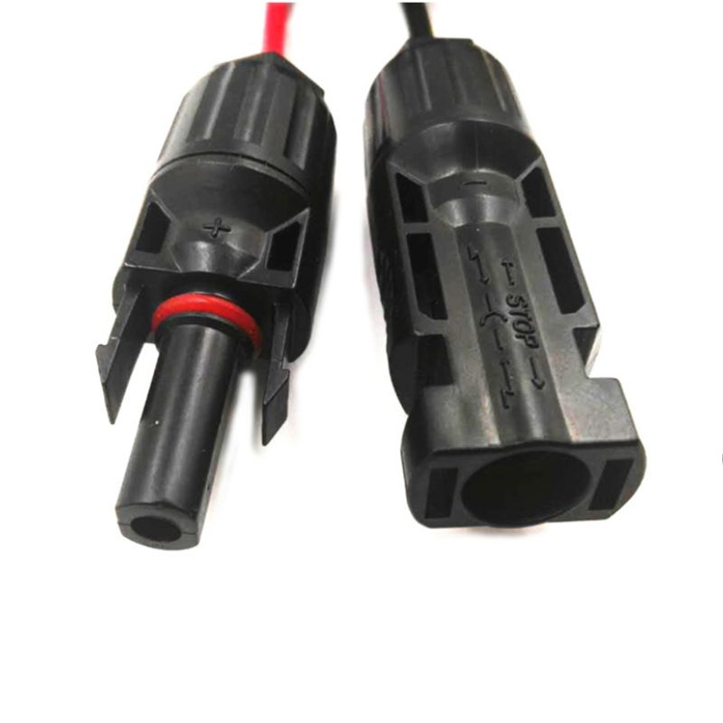 DC5521 Solar Panel Connector Solar Inverter Connector Solar Power Supply DC5.5x2.1mm Plug Adapter Cable 1.5m 14AWG