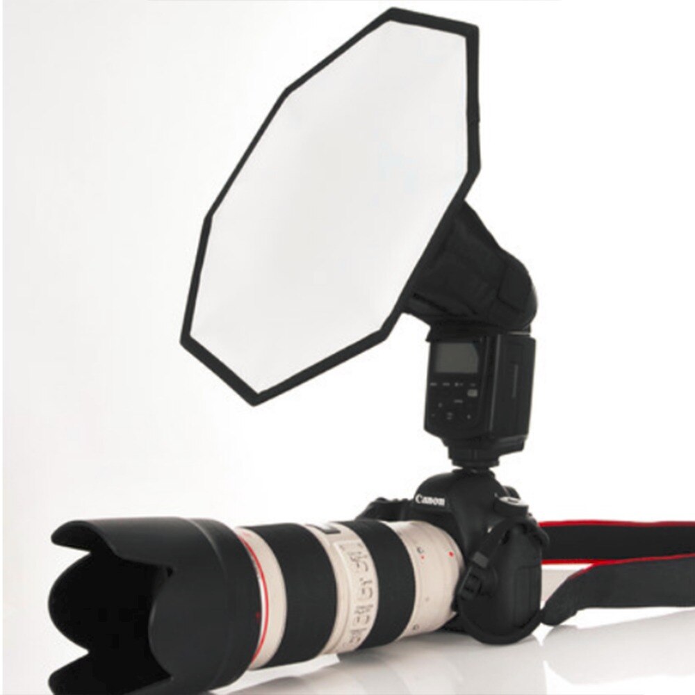 20/30Cm Universal Flash Light Softbox Octagon Draagbare Diffuser Voor Camera Speedlight Fotostudio Fotografie