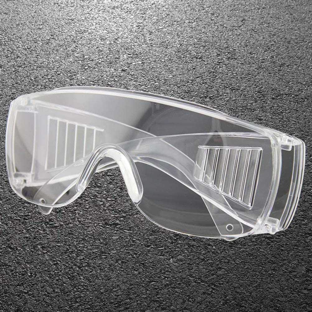 ¡Oferta! 1 gafas seguridad ordenador gafas de moto antipolvo a prueba de salpicaduras alta resistencia al impacto para trabajar (transparente)