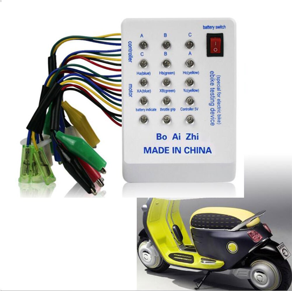 Electric Motor Tester Quick Scooter With Indicator Device Controller Brushless Motor Battery Powered Electric Car Riding